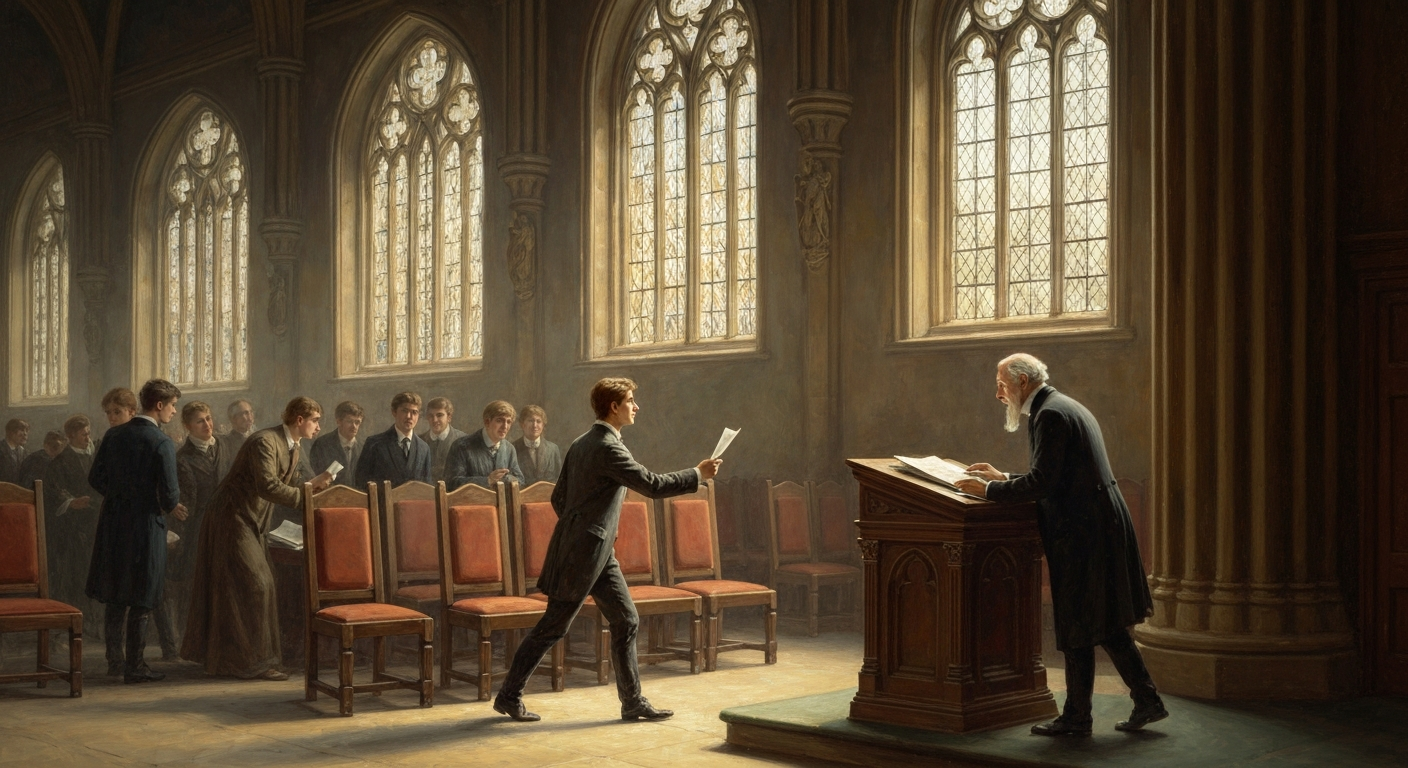 10분짜리 발표를 알아본 23세 청년