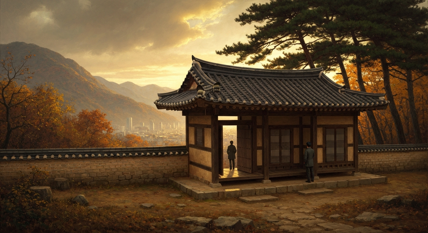 총독부가 싫어 남향을 포기한 집