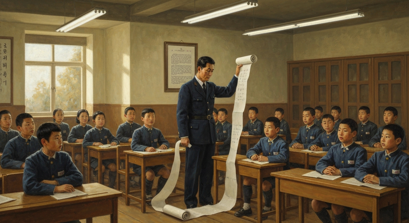 1968년 12월 5일, 393자가 모든 교실에 걸렸다