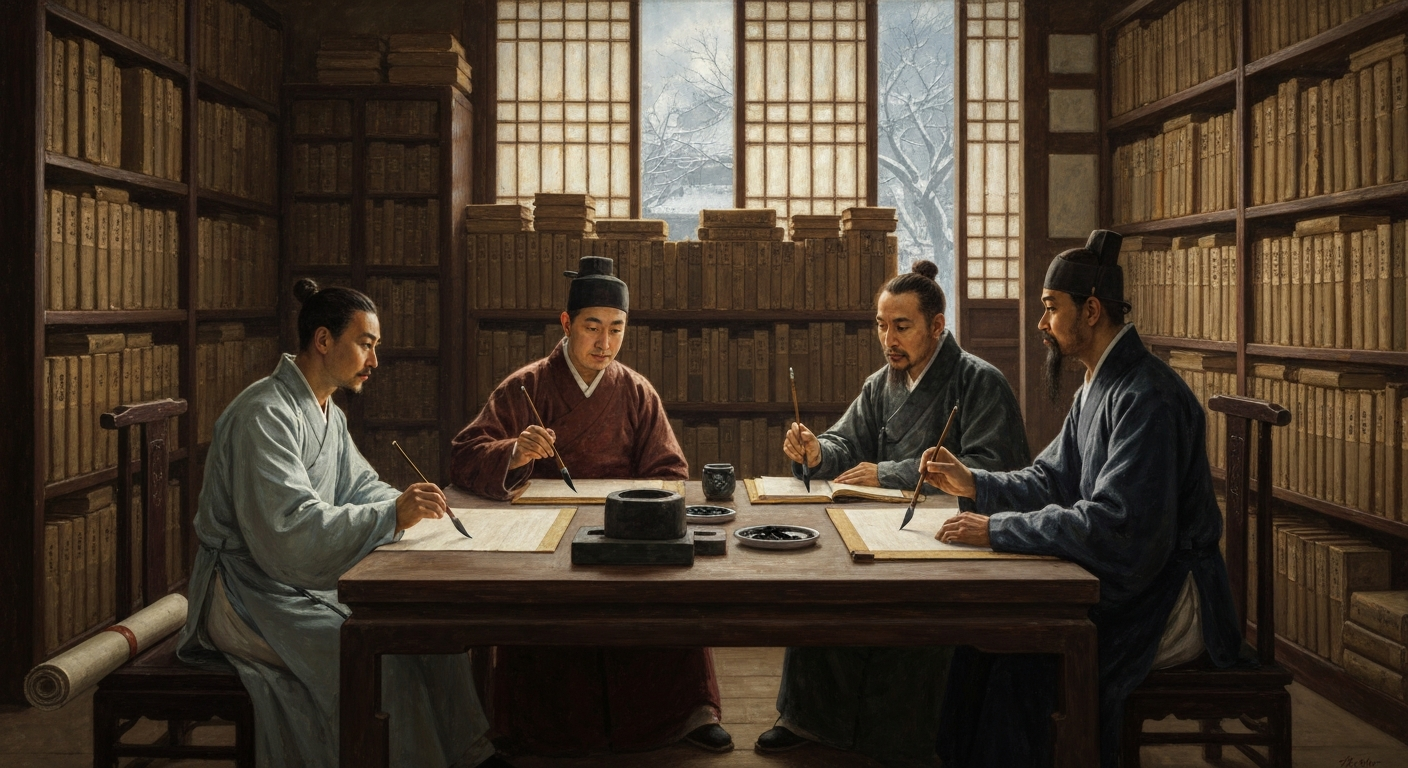 1766년 베이징 유리창, 한족 선비 셋과 60일의 필담