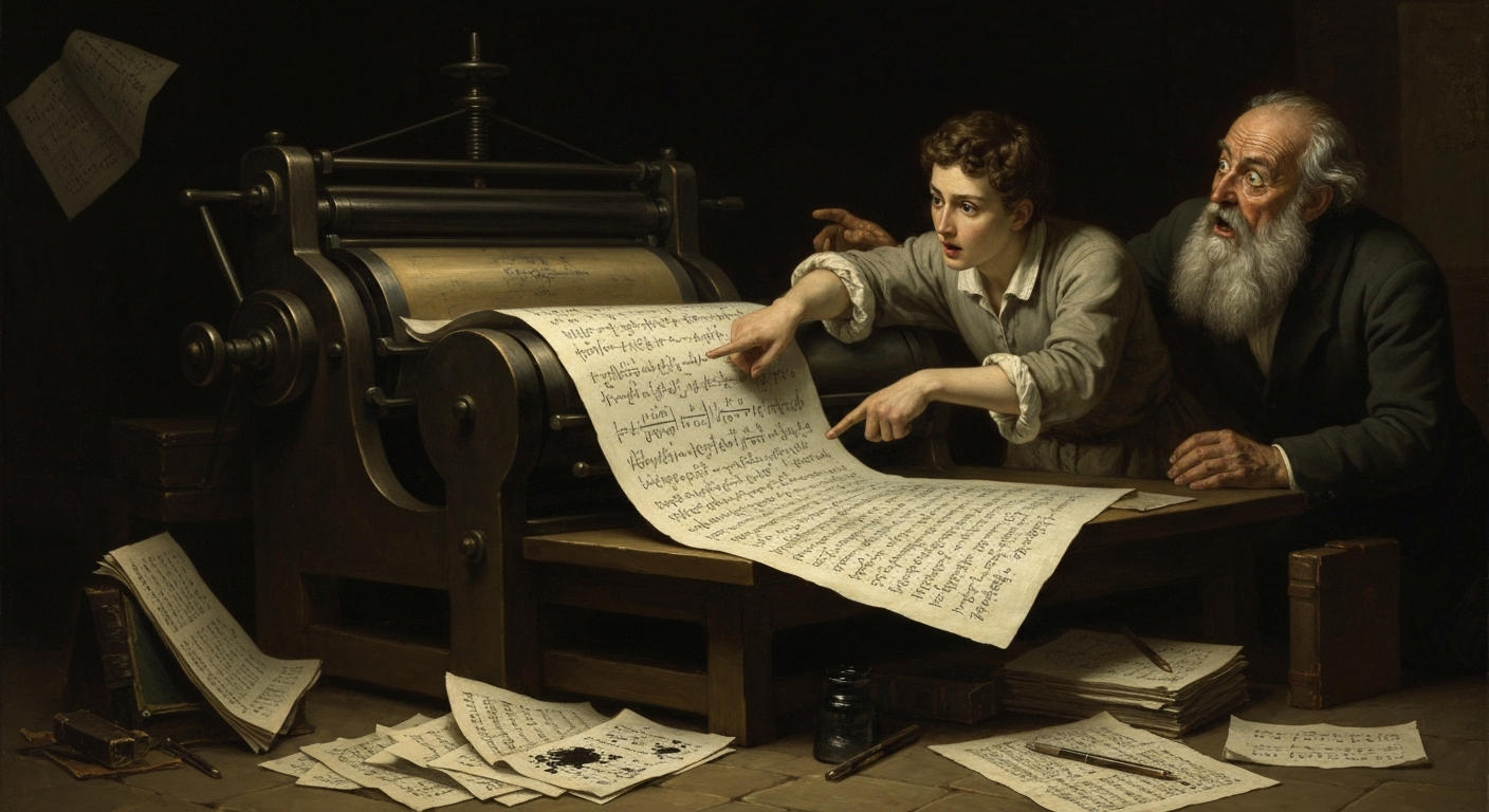 푸앵카레가 상을 받은 뒤 인쇄 중이던 논문에서 치명적 오류가 발견됐다