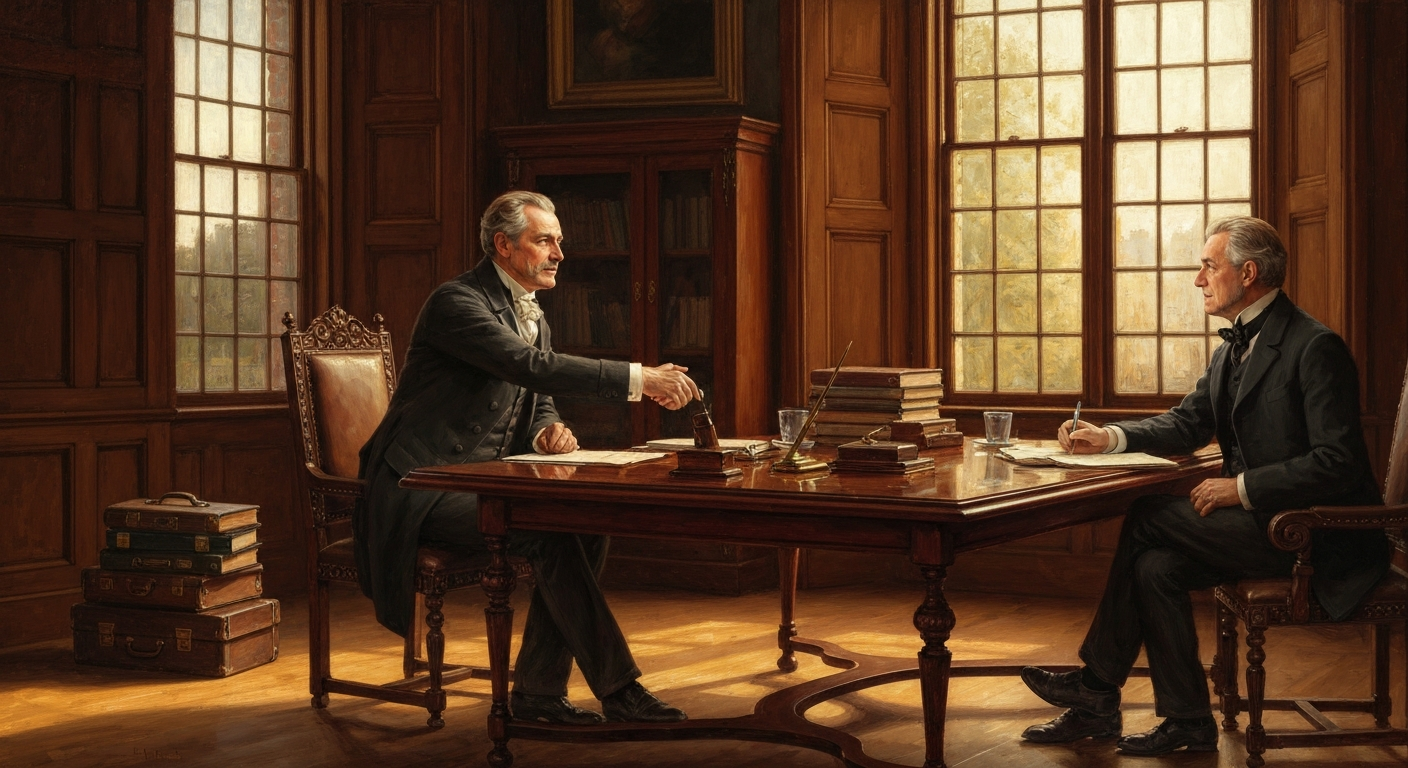 케일리는 변호사 수입의 절반도 안 되는 급여로 교수직을 선택했다