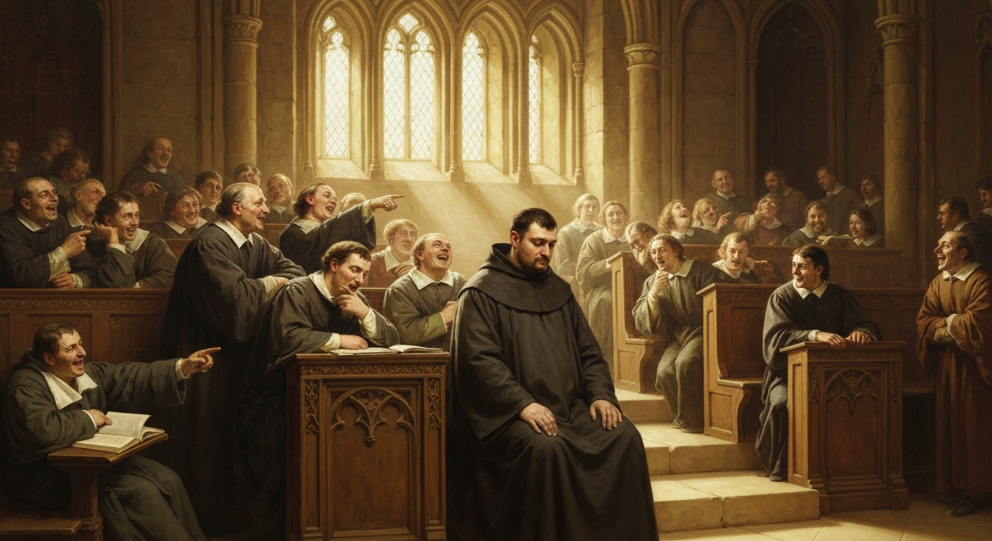 파리 대학 동료들이 아퀴나스를 '벙어리 황소'라 불렀다