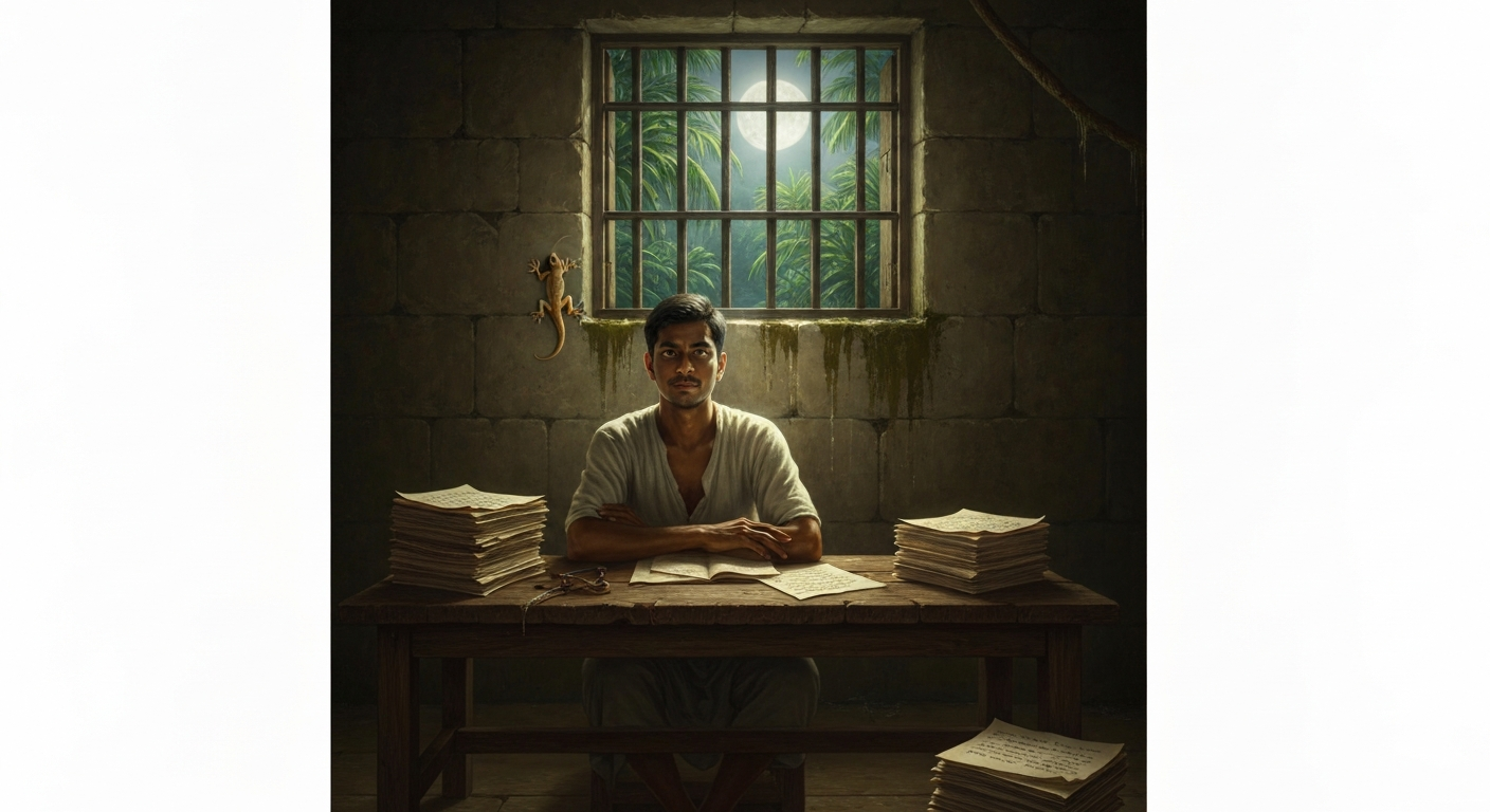 영국이 틸라크를 버마 만달레이 감옥에 보냈더니 그는 거기서 철학책을 완성했다