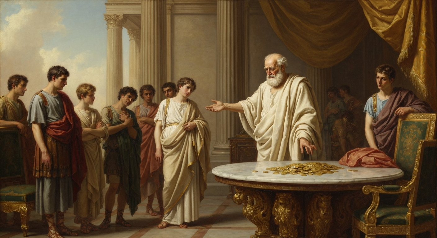 돈을 경멸하라 가르친 세네카가 로마 최고 부자 중 한 명이었다