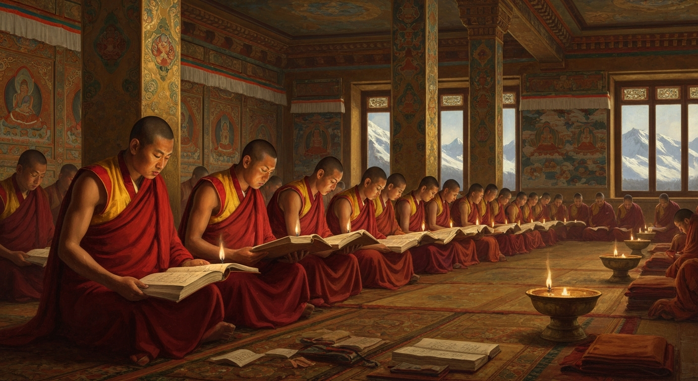 바수반두가 부정하려 했던 구사론이 1,600년 뒤 티베트 승려 필수 시험 범위다