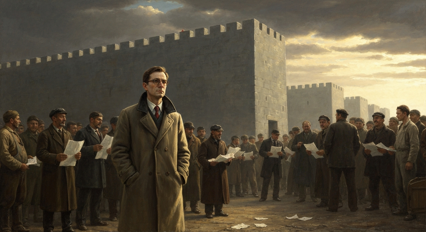 1971년 푸코가 교도소 담장 앞에 직접 나타났다