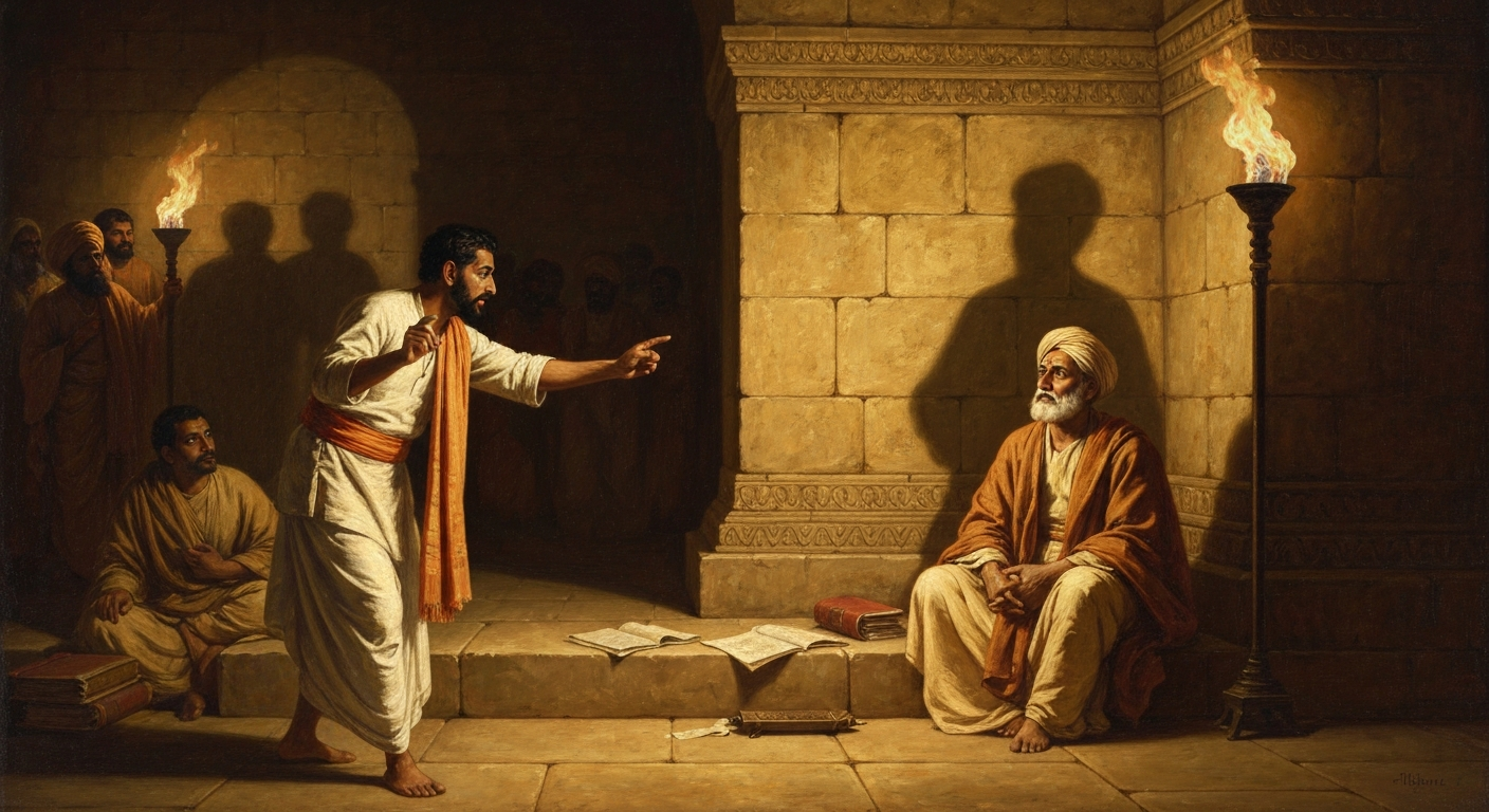 마드바는 '당신은 결국 신이다'라는 인도 철학의 핵심 명제를 정면으로 거부했다