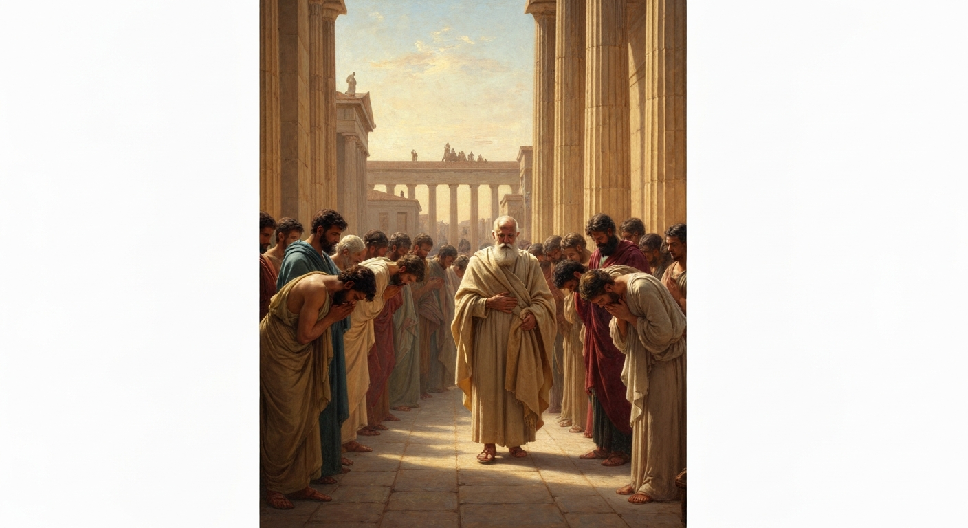 아무것도 쓰지 않은 피론이 2,300년 뒤 철학 교과서에 실렸다