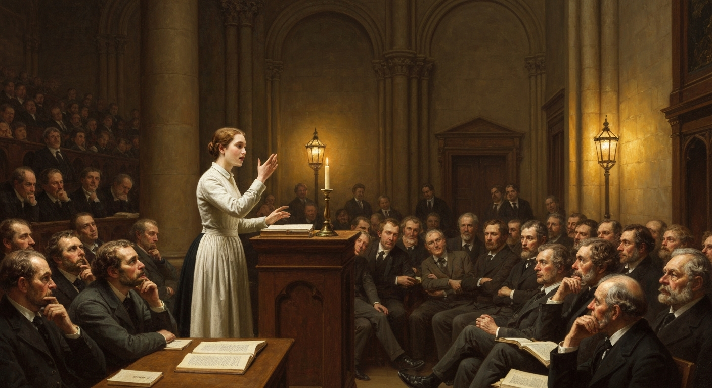 대학 건물에 들어설 권리도 없던 여성이 독일 최고의 수학 천재들을 가르치는 유령 교사가 되었다