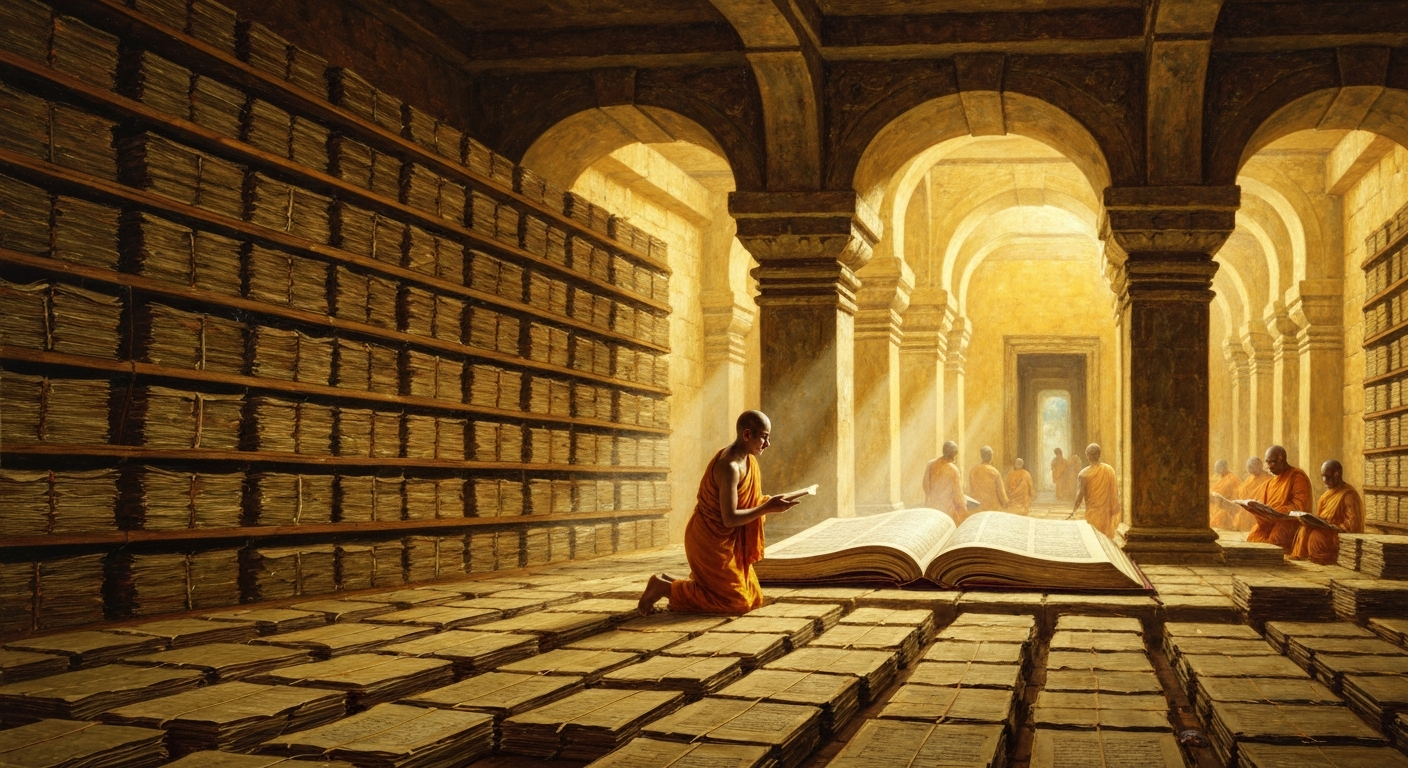 천 년의 세월을 이긴 단 한 권의 책이 전 세계 불교의 표준이 되었다