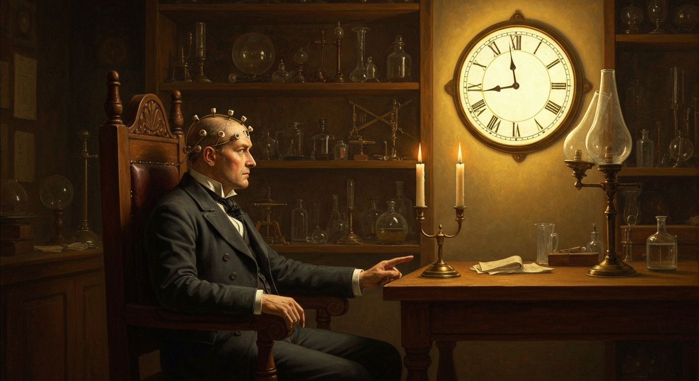 시계 바늘을 쫓던 눈이 자유의지의 결정적 빈틈을 발견했다