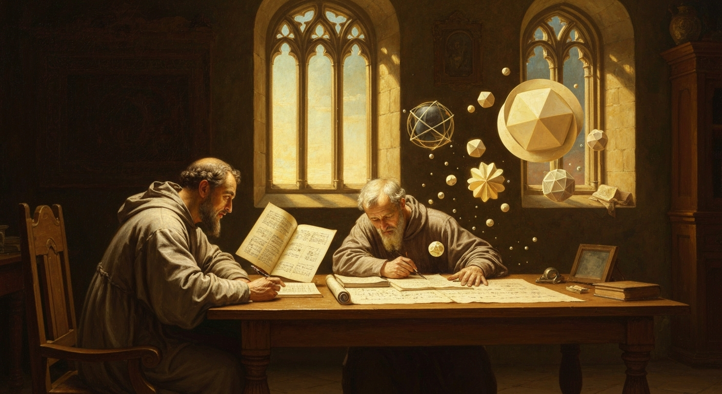 보이지 않는 수의 규칙과 우주의 모양이 한 몸이라는 사실을 증명했다