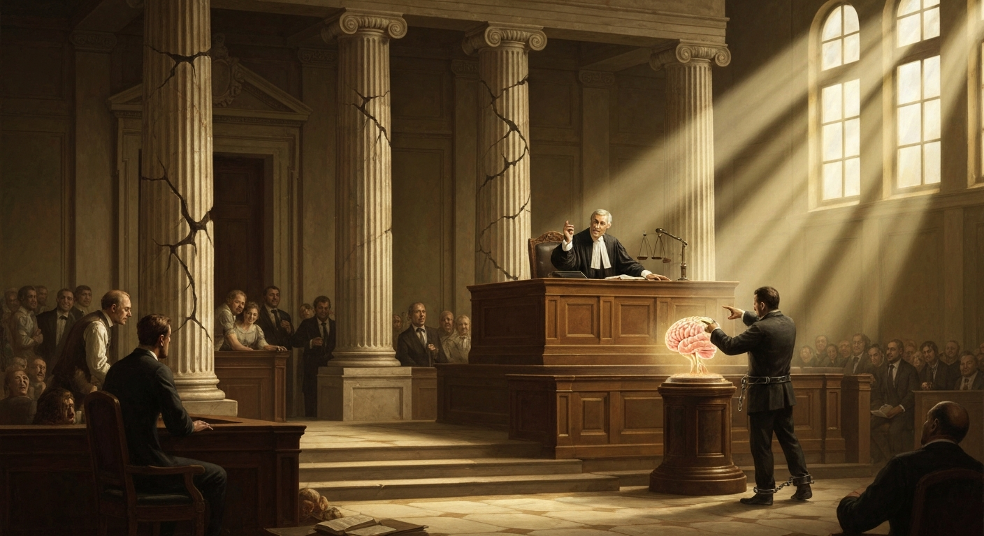 도덕이라는 성벽이 무너질 때 인간은 정교한 생물학적 기계가 된다