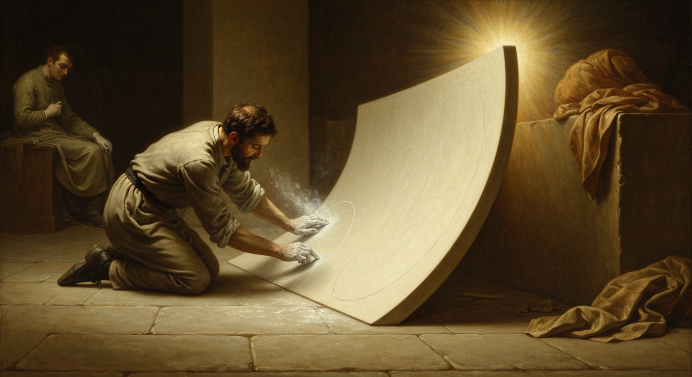 복잡한 계산기를 버리고 물체의 모양을 살피자 정답이 튀어나왔다