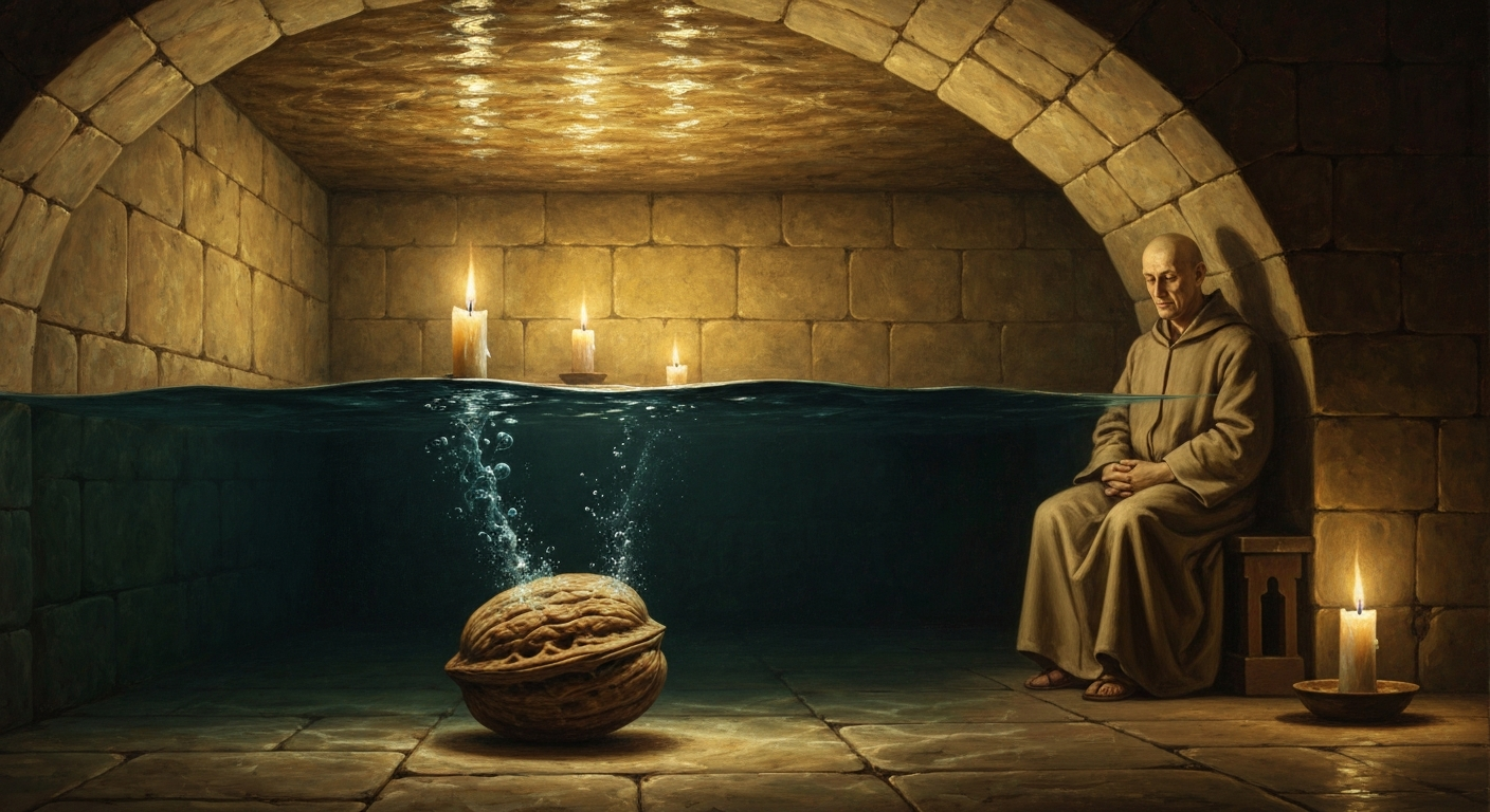 단단한 견과류를 망치로 깨는 대신 바닷물이 차오르길 기다려 스스로 녹게 만드는 철학을 고수했다