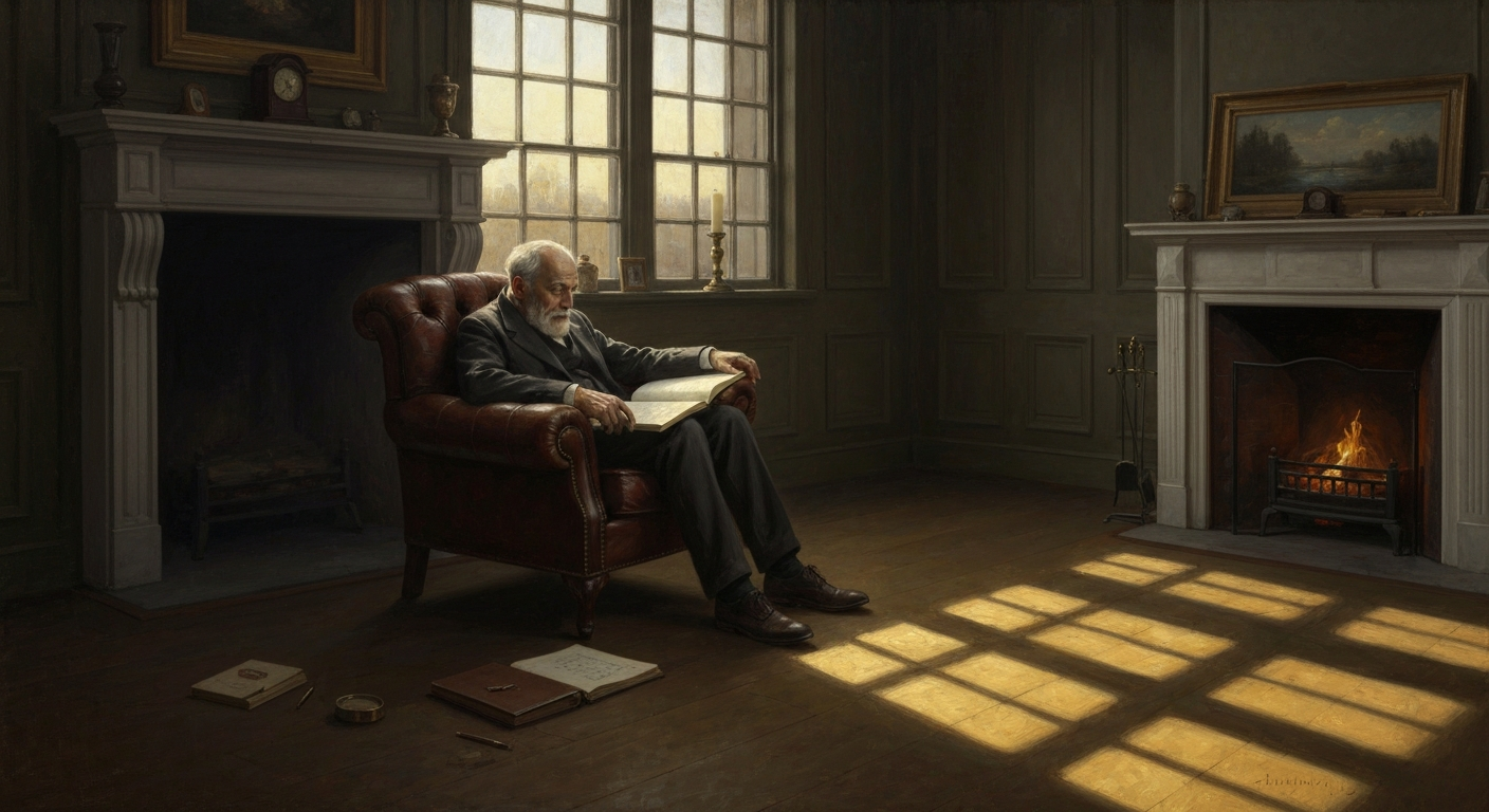 수학은 젊은이의 게임이라 선언하며 스스로의 마침표를 찍다