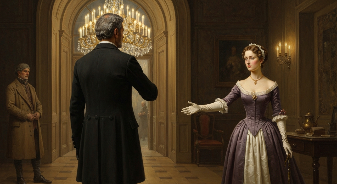 화려한 귀족 저택 대신 가난한 유리공의 작은 방을 선택하다