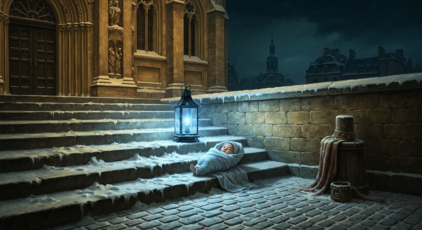 버려진 아기에게 주어진 이름은 차가운 교회 건물의 이름이었다