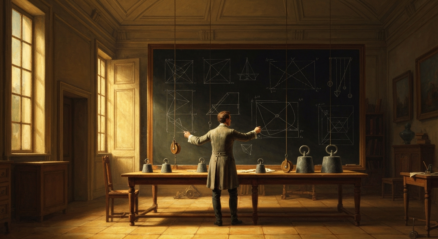 복잡한 우주의 움직임 속에서 변하지 않는 평형의 원리를 찾아내다