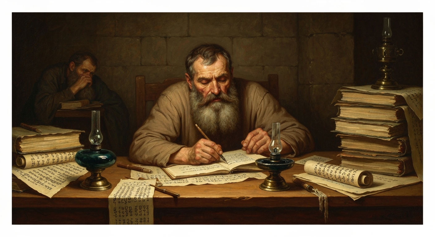 잉크와 종이만으로 인류의 지능을 200년 앞당긴 집념