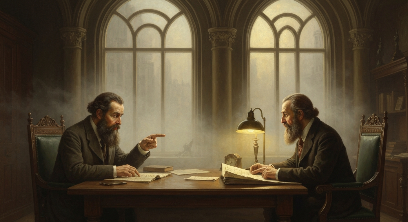 당신이 천재라고 믿었던 인물은 사실 유령일지도 모른다는 의심이 학계를 뒤덮었다