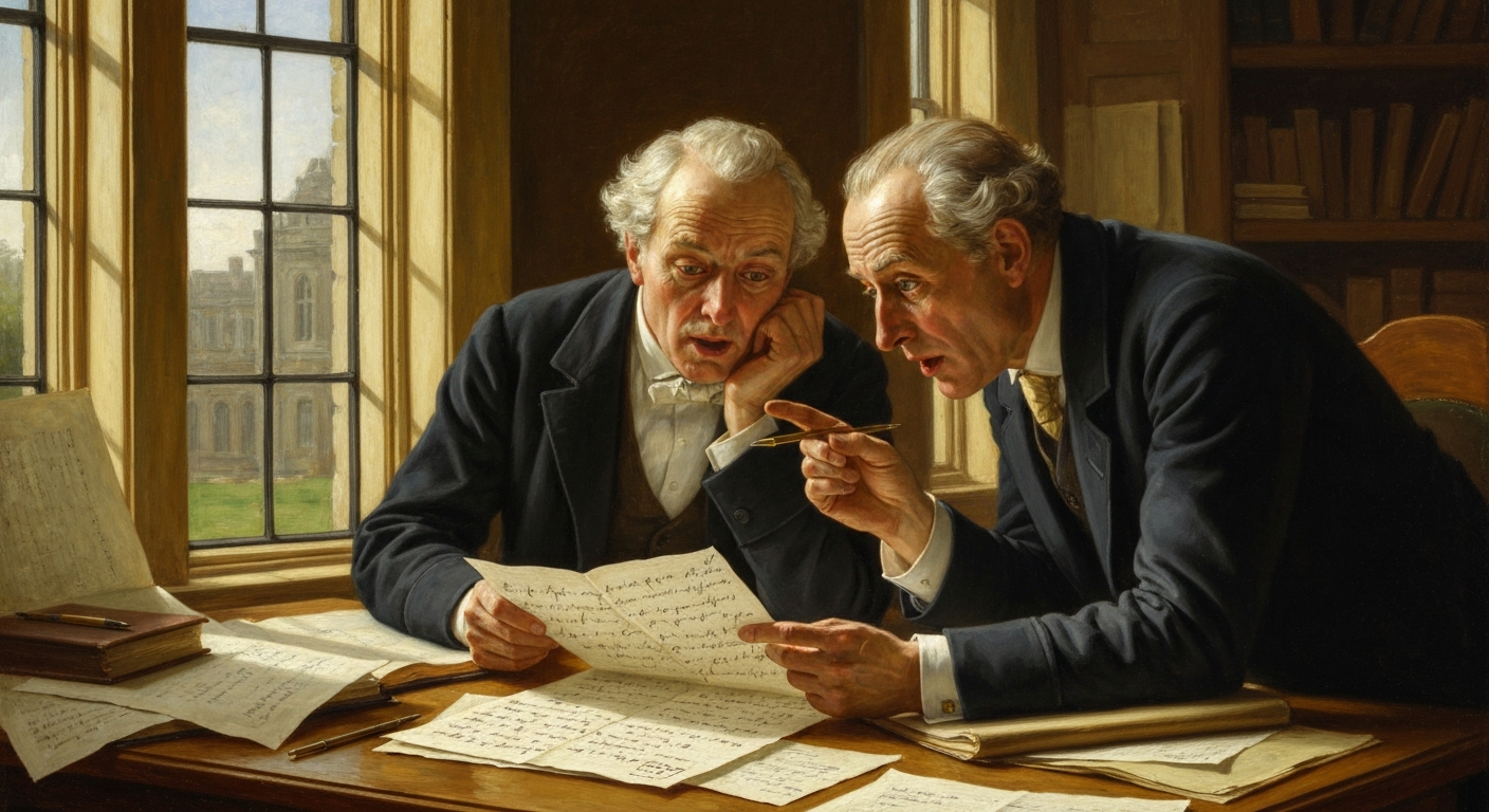 이름 모를 인도 청년의 편지 한 통이 영국 수학계의 가장 견고한 성벽을 무너뜨렸다