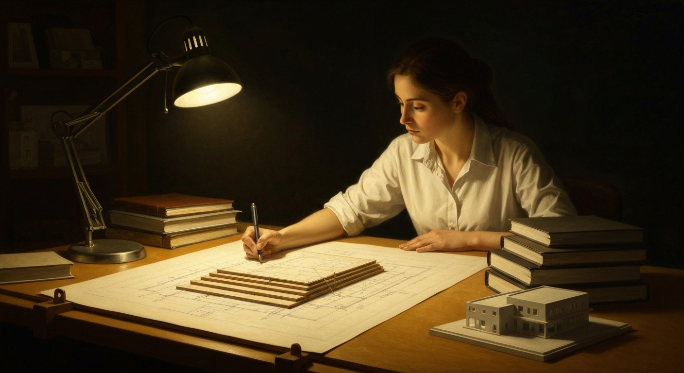 그녀는 프로그램을 쓰는 게 아니라 '짓는' 거라고 생각했어