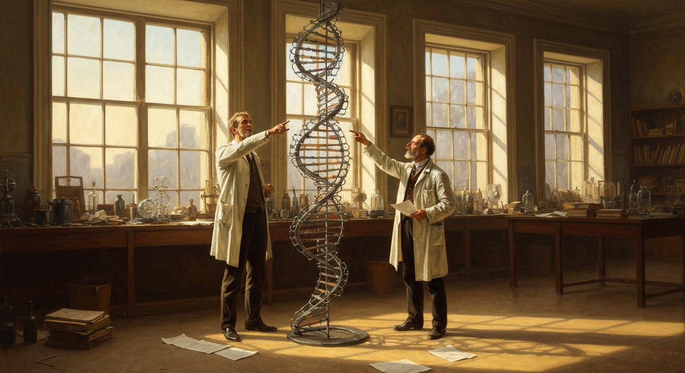 사진 한 장이 생명의 설계도를 세상에 드러낸 순간