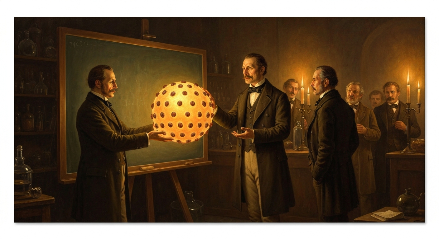 과학자들은 원자가 '건포도 빵'처럼 생겼다고 진심으로 믿고 있었다