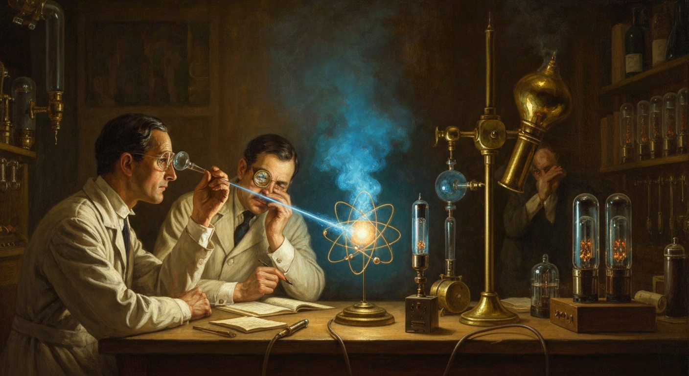 과학자들은 원자에 뭔가를 쏘면서도 정작 무슨 일이 일어나는지 몰랐다