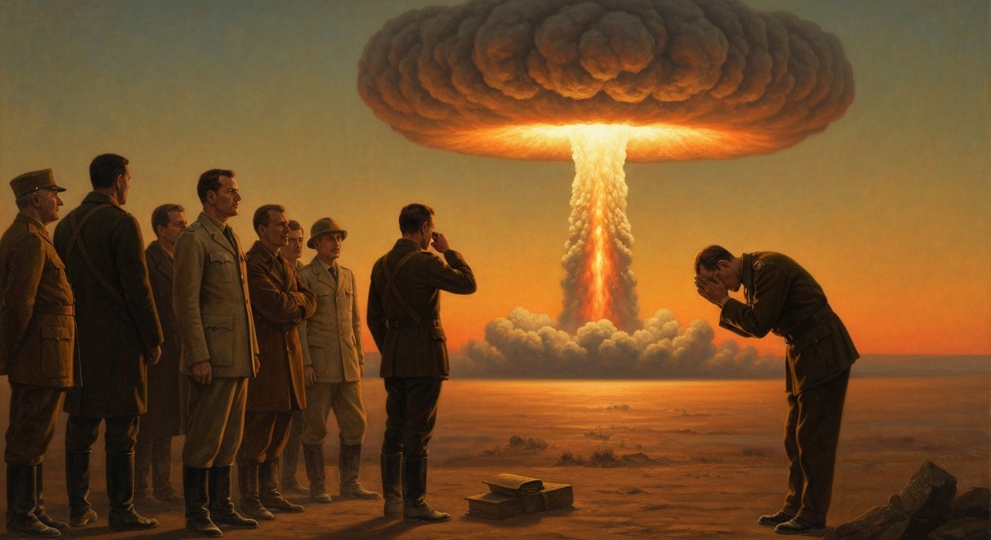 폭탄 하나가 전쟁을 끝냈지만, 만든 사람은 '나는 죽음의 신이 되었다'고 말했다