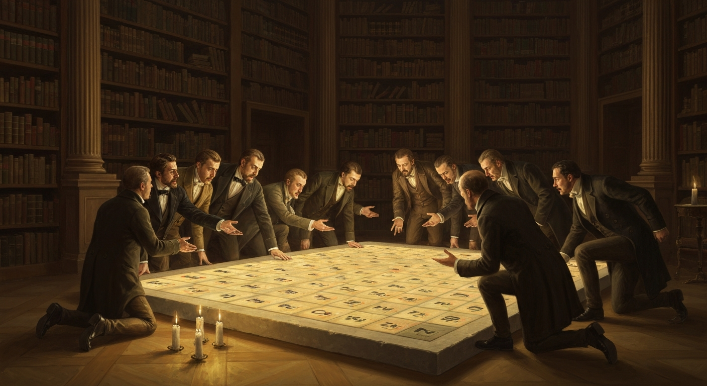 과학자들은 원소가 왜 그 순서로 나열되는지 도무지 설명할 수 없었다