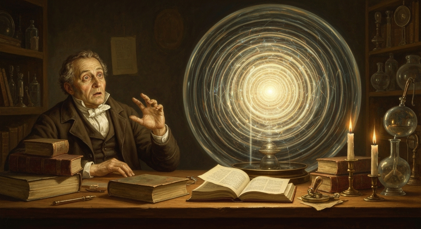 과학자들은 원자를 쪼개놓고도 전자가 왜 추락하지 않는지 설명할 수 없었다