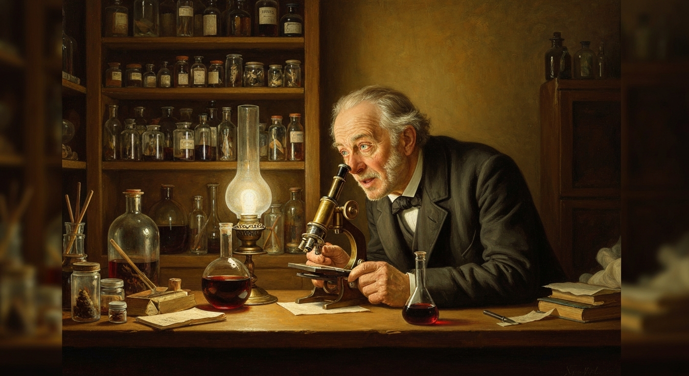 현미경 속 아주 작은 생물이 음식을 망치고 사람을 아프게 한다는 걸 증명했다