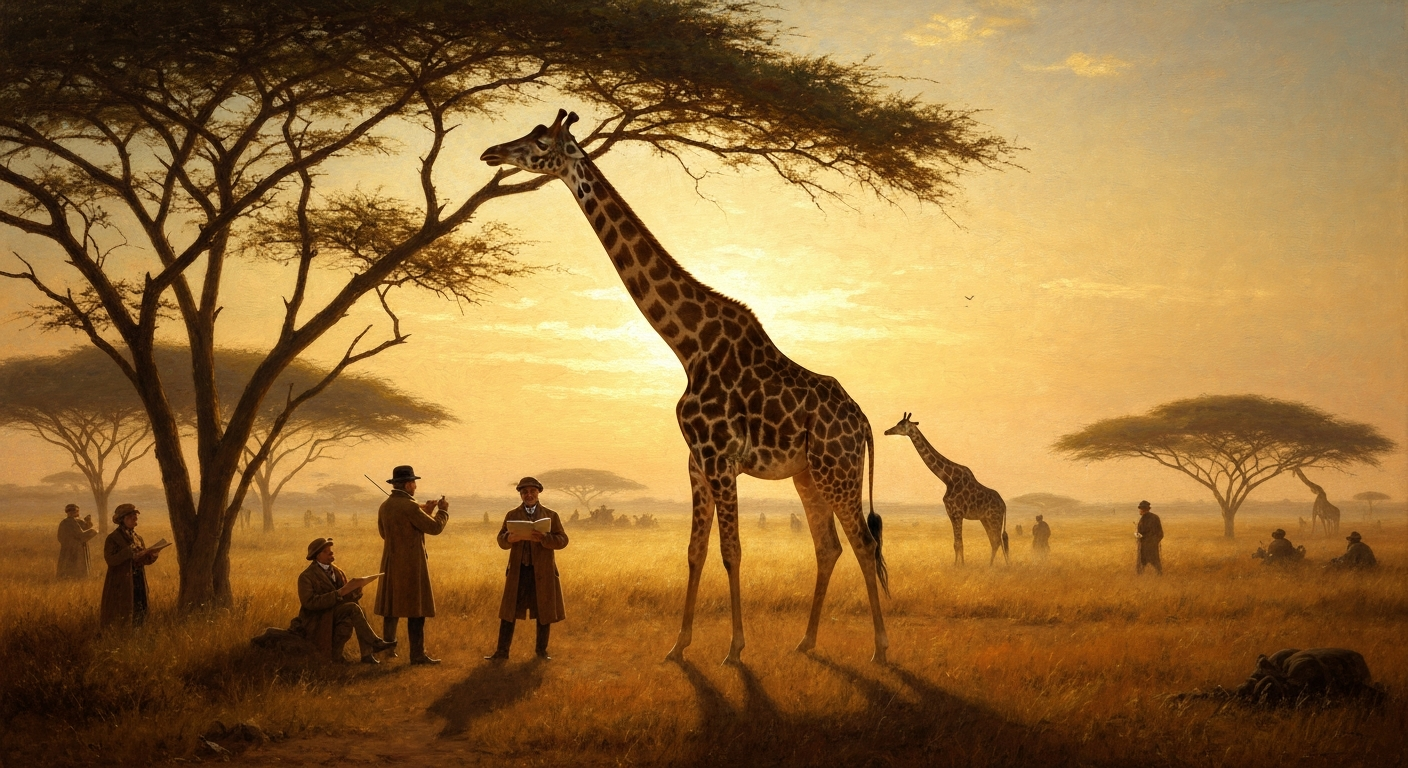 옛날 사람들은 기린 목이 왜 긴지 진짜 몰랐다