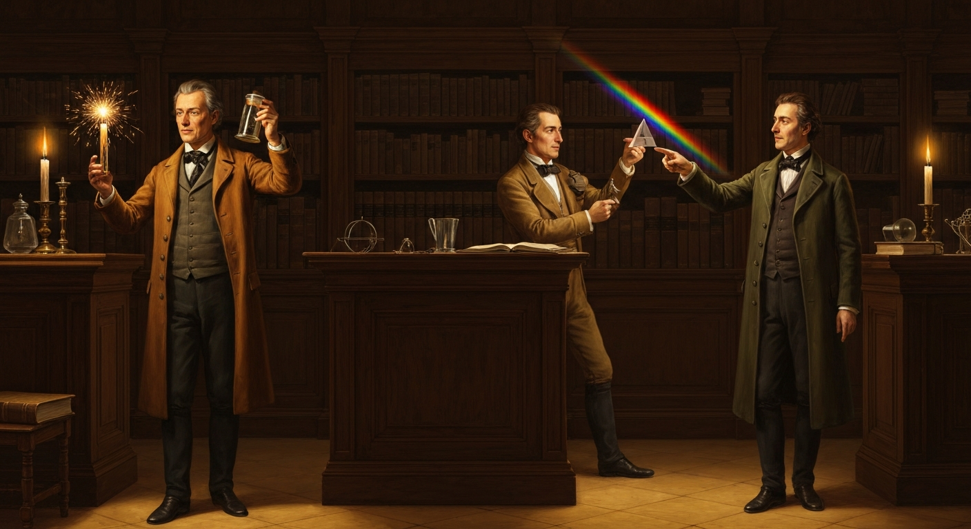 전기, 자석, 빛은 서로 남남이라고 모두가 믿던 시절