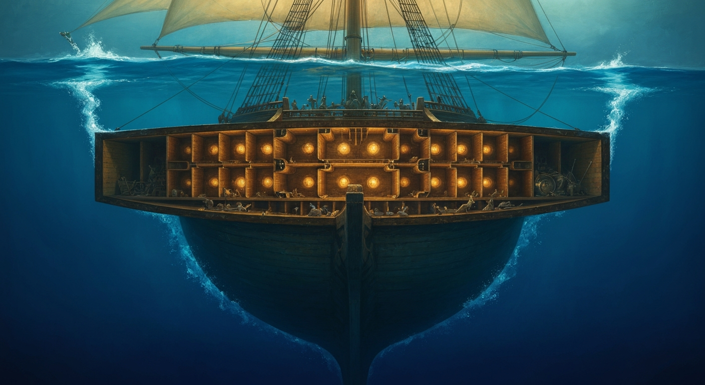 가라앉지 않는 배의 비밀