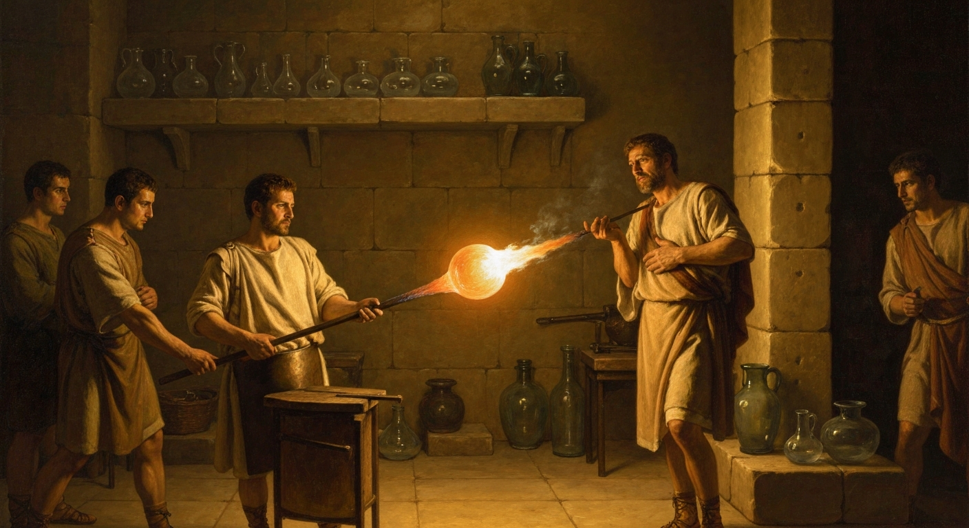 로마, 유리를 예술로 승화시키다