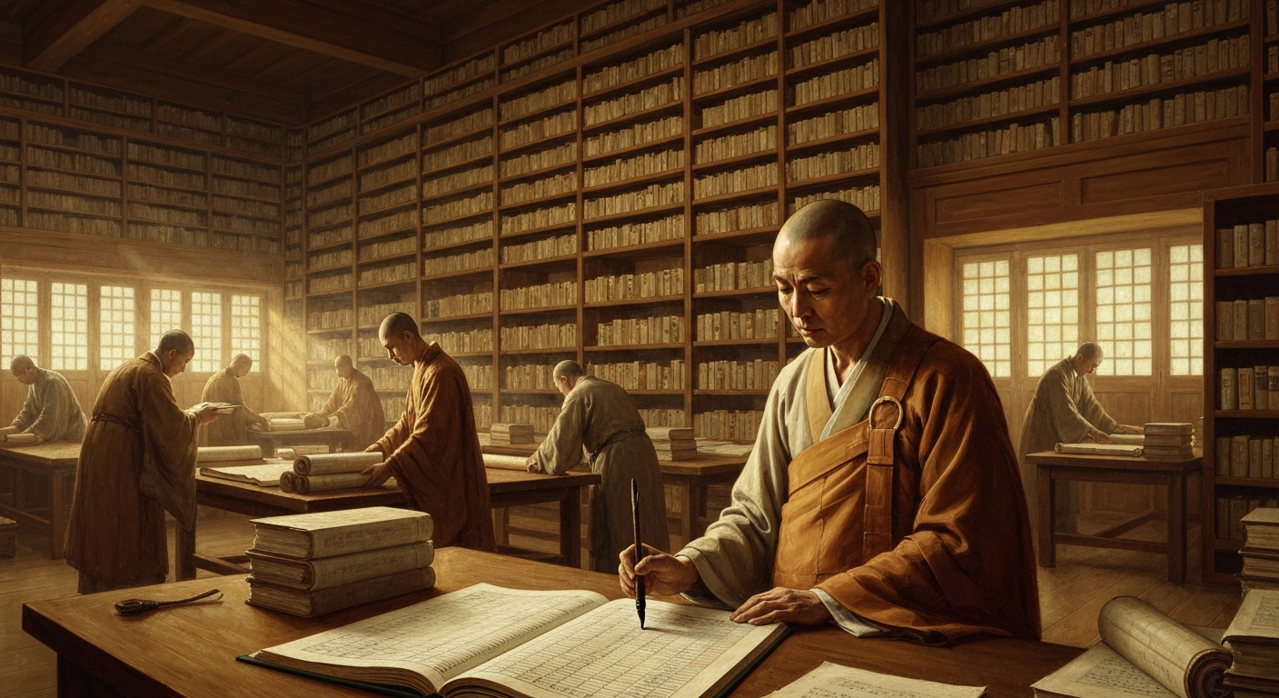 그가 만든 목록이 사라진 동아시아 경전을 되살렸다