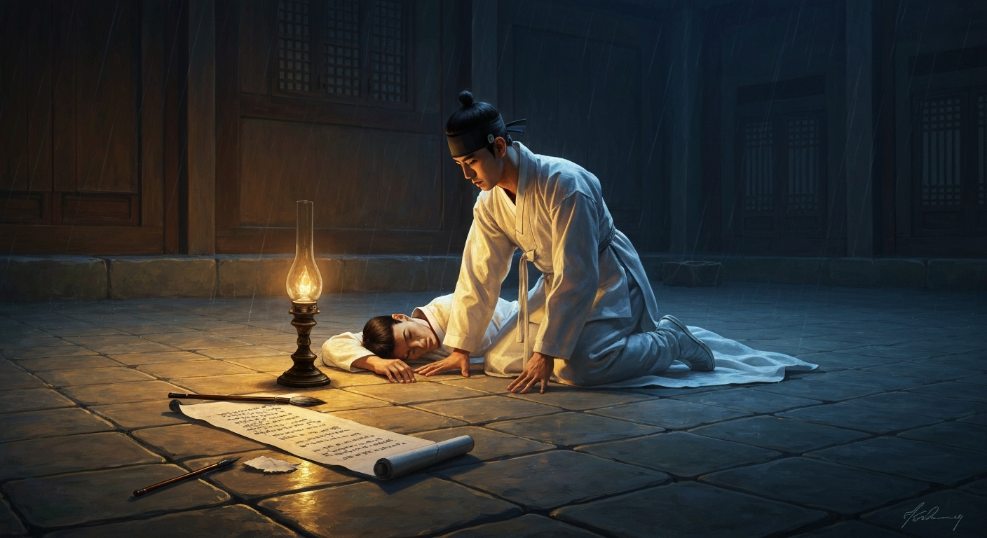 1706년, 친형이 곤장 18대에 죽었다