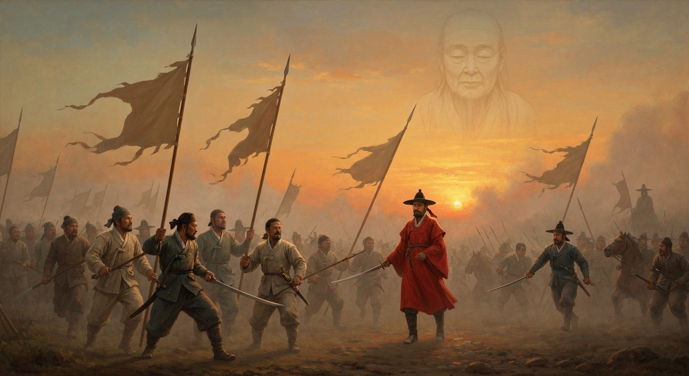 그가 죽고 20년 뒤 제자들이 칼을 들었다