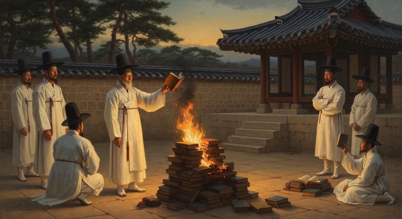 1886년 도산서원 마당에서 책이 불탔다