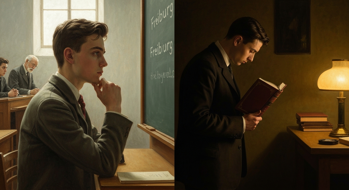 하이데거를 평생 읽으면서도 절대 용서하지 않았다