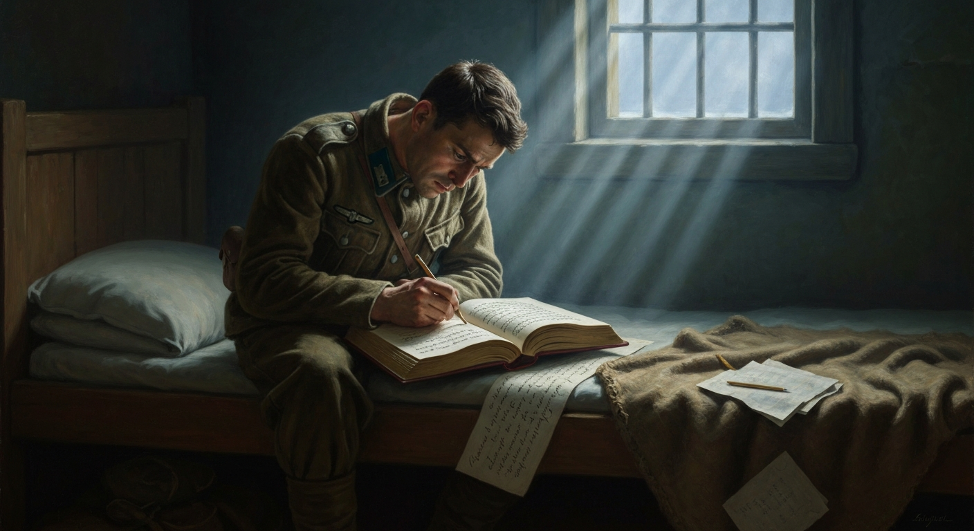 포로수용소 5년, 그가 독일 철학책 여백에 적은 것