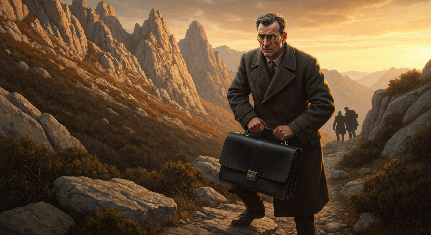 유품 목록에는 '검은 가죽 가방 하나'만 적혀 있었다