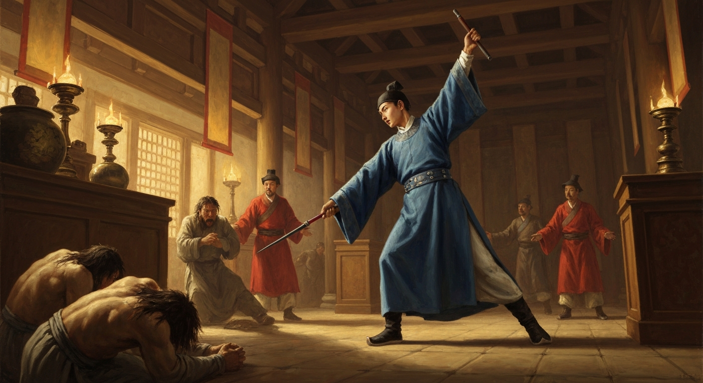 19살 황종희가 법정에서 품속의 쇠송곳을 꺼냈다