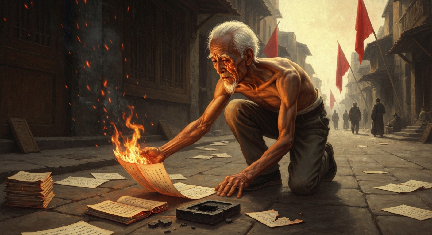 문화대혁명 속에서도 매일 공자를 기록한 노인