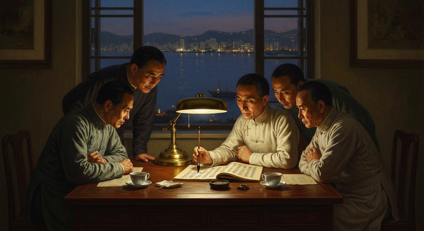 1958년 네 명의 난민 철학자가 세계에 선언문을 보냈다