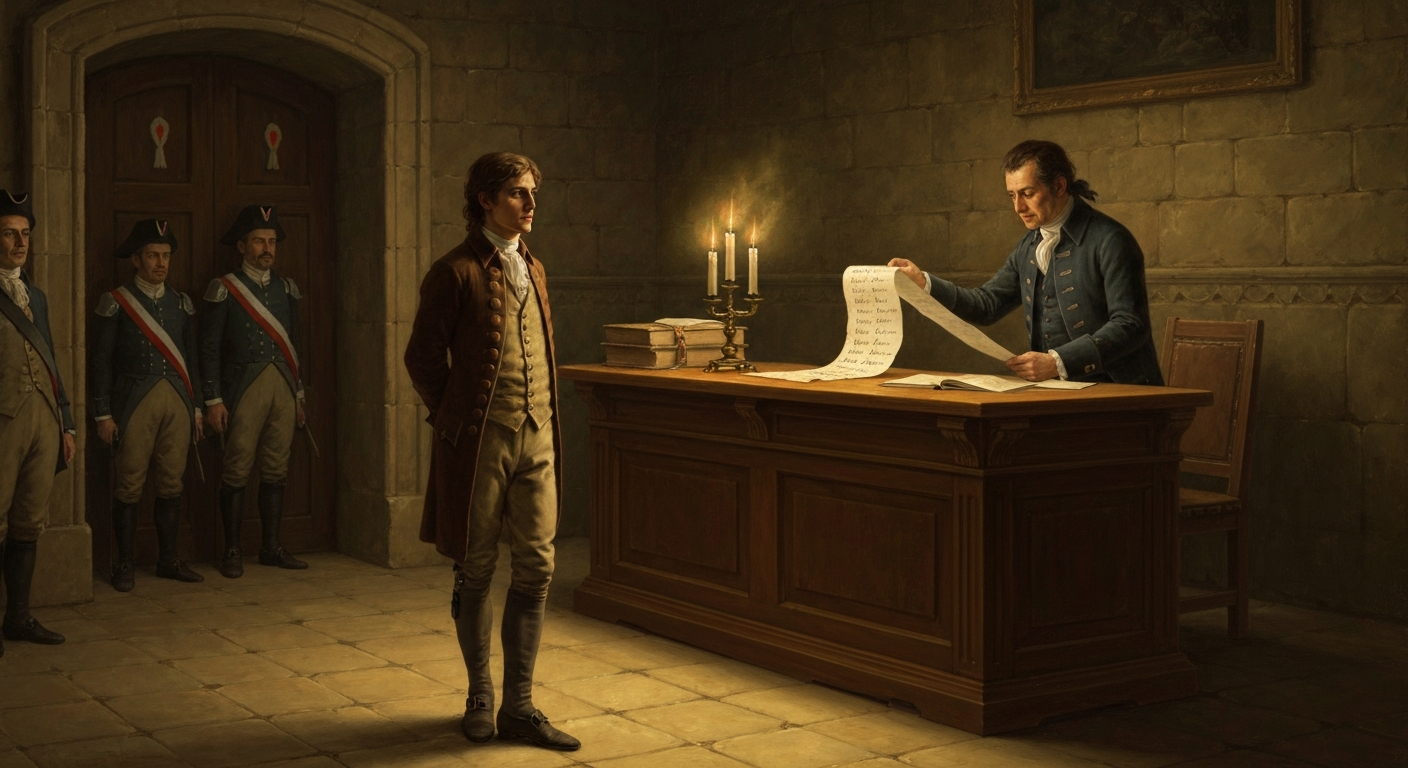 고아 소년이 단두대 명단에 두 번 올랐다